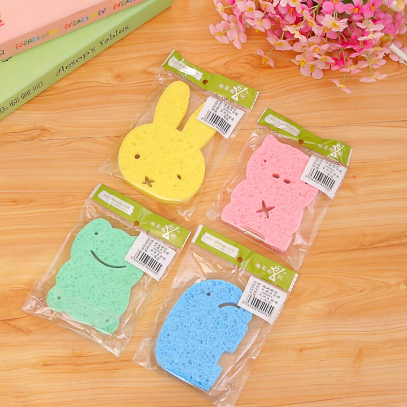 ! Esponja de baño para bebé de 4 colores, accesorios de baño para niños, Material suave, Bola de ducha Exfoliante para bebés