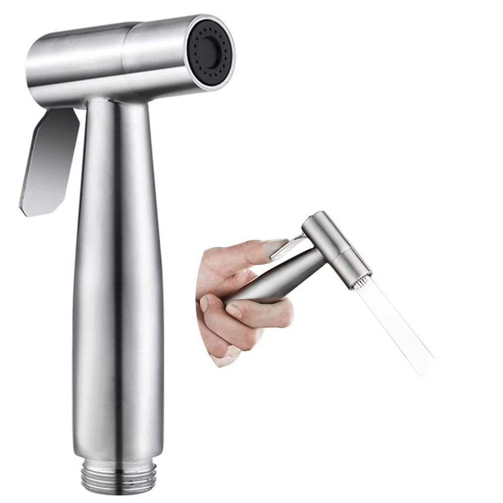 Draagbaar Bidet Wc Sproeier Rvs Handheld Bidet Kraan Spray Home Badkamer Douchekop Zelfreinigende Accessoires