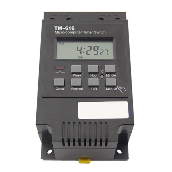 Microcomputer time controller TM616 220V switch cycle time control street lamp oven time controller smart home smart electranics