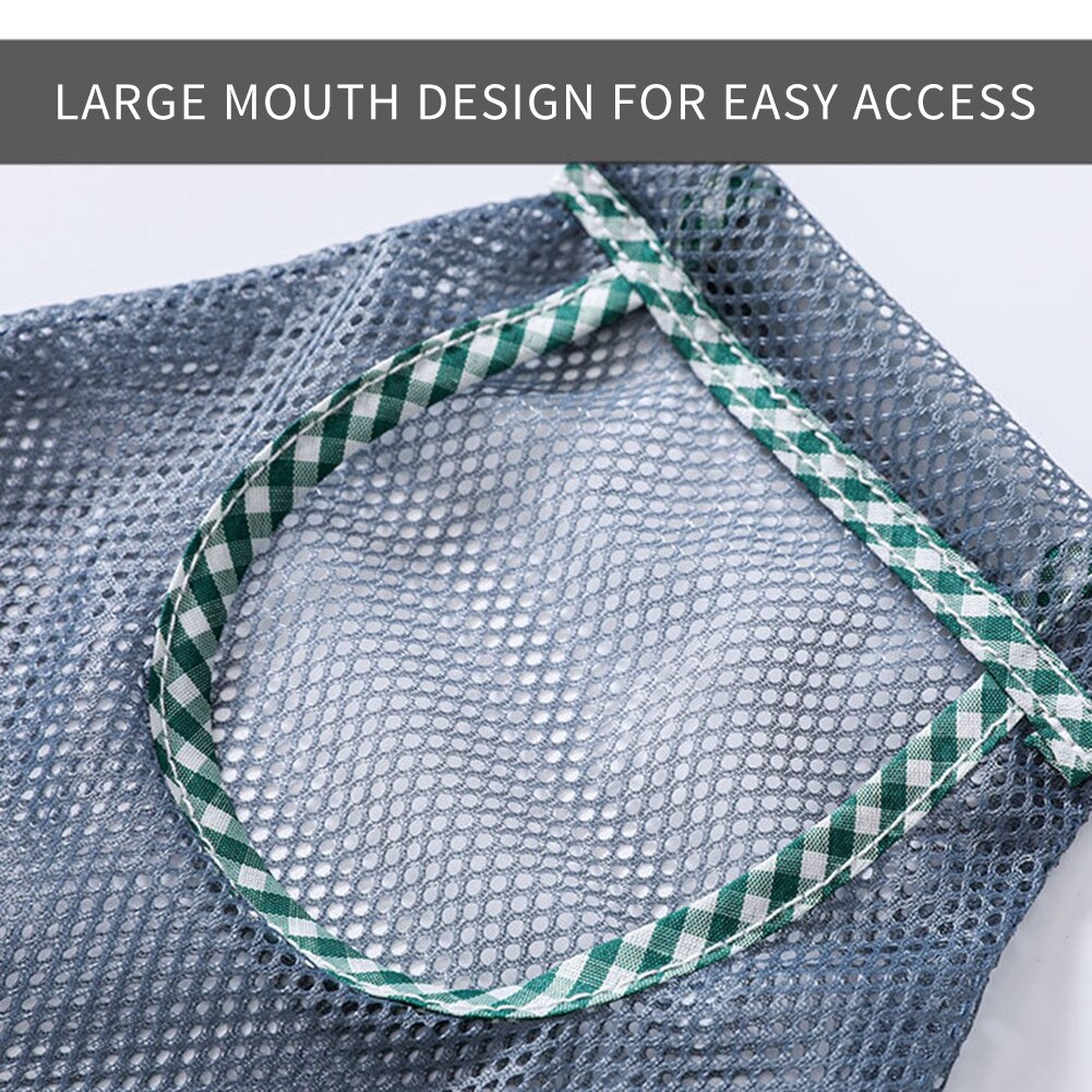 Kitchen Vegetable Fruit Mesh Storage Bags Onion Potato Storage Ginger Mesh Bag Home Practical Tool Practical Storage Tool