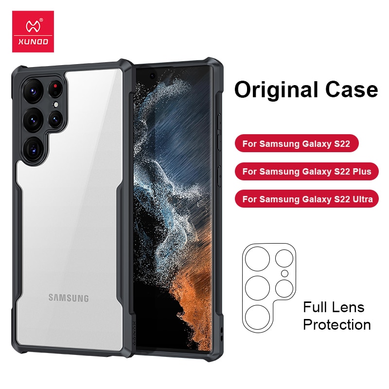 Voor S22 Ultra Case, voor Samsung Galaxy S22 Ultra Case Shockproof Silicon Met Ring Soft Shell Voor Samsung S22 Plus Cover Fundas