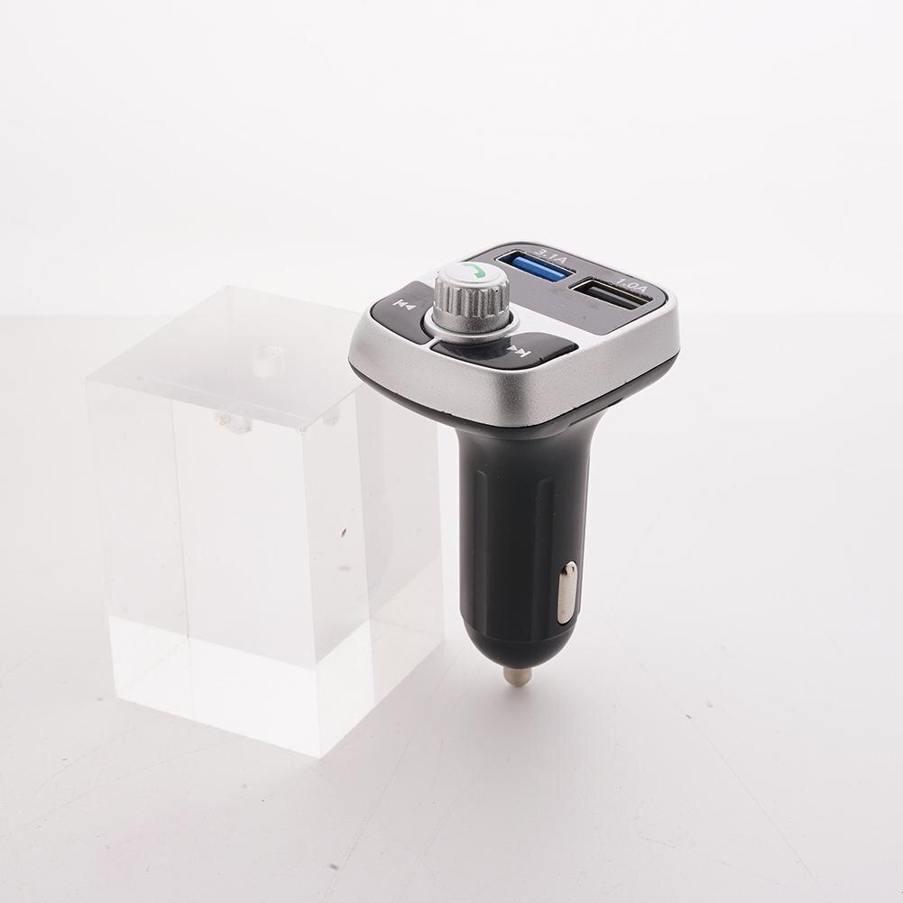 Bluetooth FM Transmitter Aux Modulator Handsfree Calling Car Car USB Charger Audio Dual MP3 Car Player Kit N4R0 Bluetooth H7O8