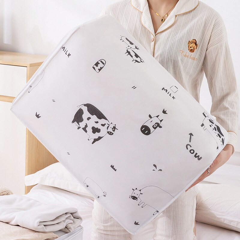 Home Closet Clothing Quilt Storage Bags Foldable Clothes Sweater Organizer Box Large Capacity Cabinet Container Sorting Pouch