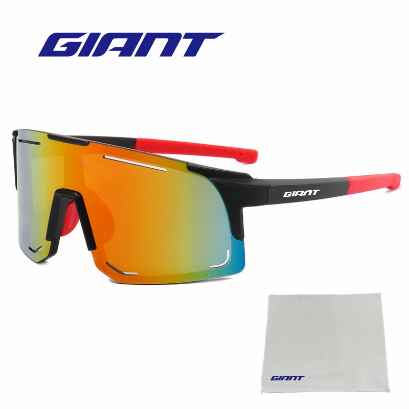 Gigantische Fietsbril Gepolariseerde/Fotochromische Bescherming Brillen Sportzonnebril Mtb Racefiets Fietsbril: Rood