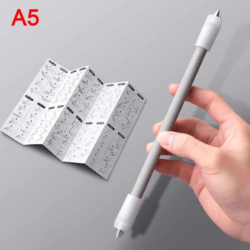 Novelty Spinning Pen Rotating Gaming Ballpoint Pen Kids Students Rotating Gaming Ballpoint Pen School Supplies Cute Stationery: A5