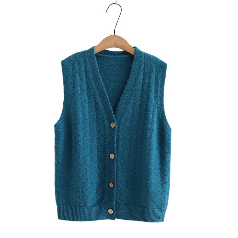 Cozy Up Effen Wollen Trui V-hals Gebreid Vest Heren Trendy Mouwloos Casual kopen vanaf een prijs van 13 Cozy Up Effen Wollen Trui V-hals Gebreid Vest Heren Trendy Mouwloos Casual kopen vanaf een prijs van 13