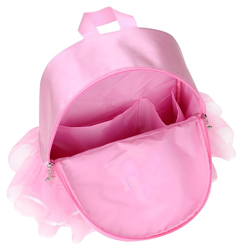 Rosa Spitze Mädchen tanzen Tasche für Mädchen tanzen Ballett Tasche Für Mädchen Baby freundlicher Ballerina Tasche Kind Gymnastik Bestickt Rucksack
