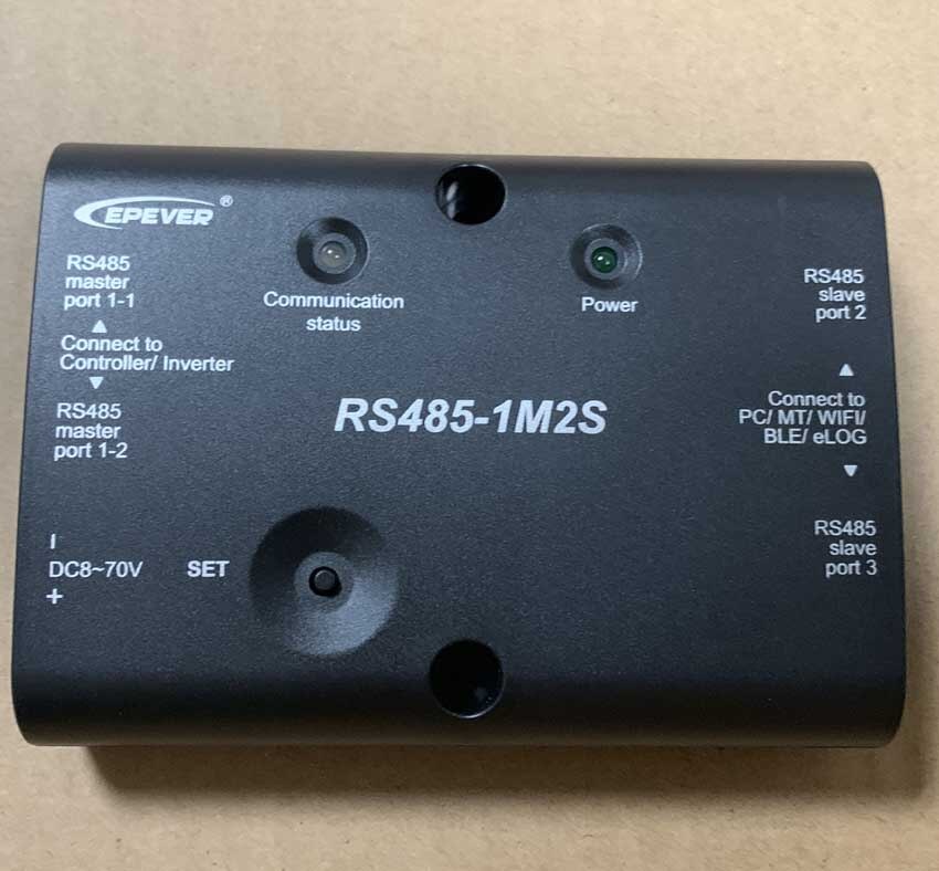 Rs485-1 m 2s forlængelsesmodul til epever  rj485 port solcelle controller eller inverter