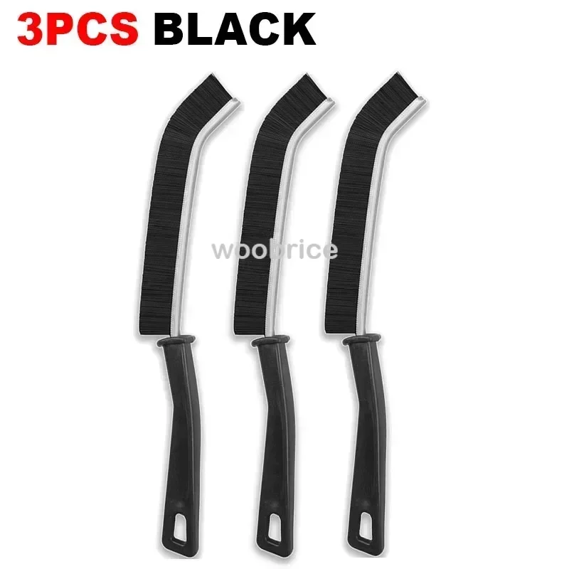 Household Cleaning Brush Bathroom Scrubber Radiator Crevice Cleaning Brush Multifunctional Thin Brushes Long Handle Ergonomic: green