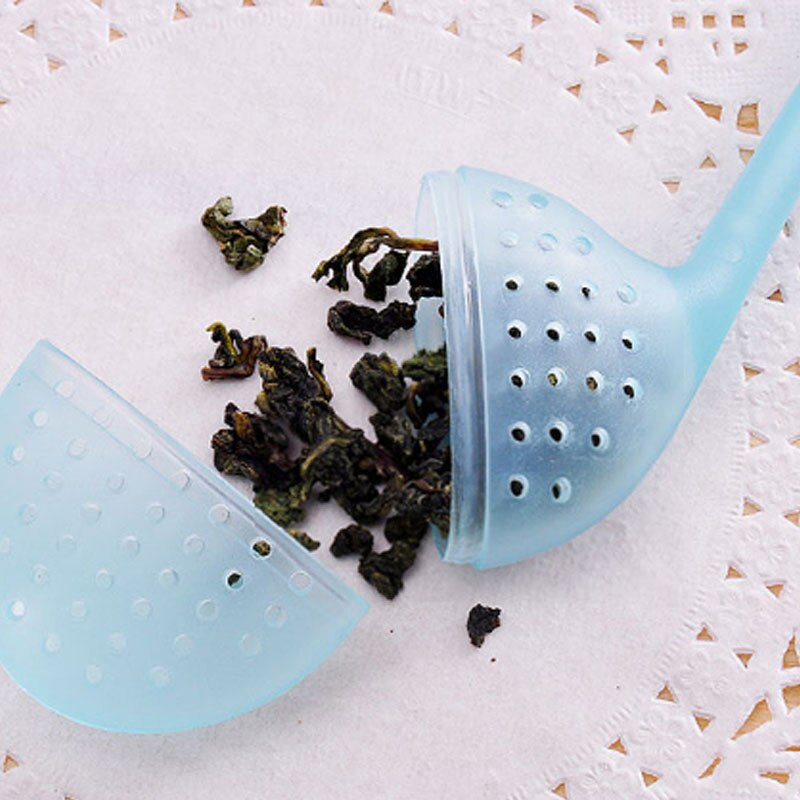 Nyhet plast musikk Merk form te sil søt te infuser kjøkken verktøy te kaffe tilbehør drinkware 8