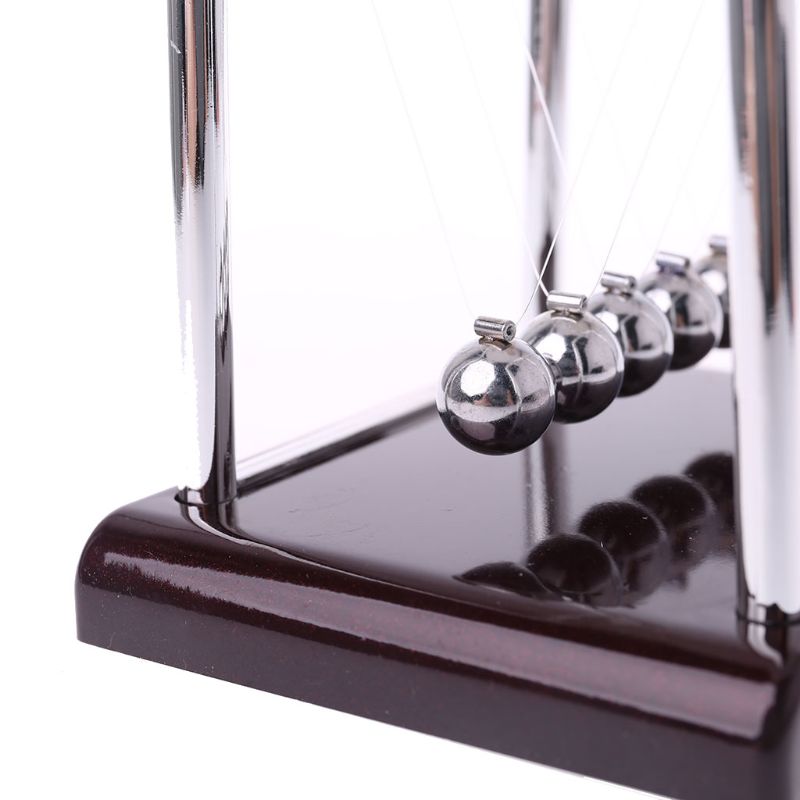Balancier de newton&#39;s Ball en acier, jouet de bureau, pendule amusant, en physique, fournitures scolaires,