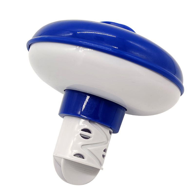 Round Adjustable Swimming Pool Floating Automatic Sterilizer Dispenser Chlorine for Indoor Outdoor Diving Clean Water