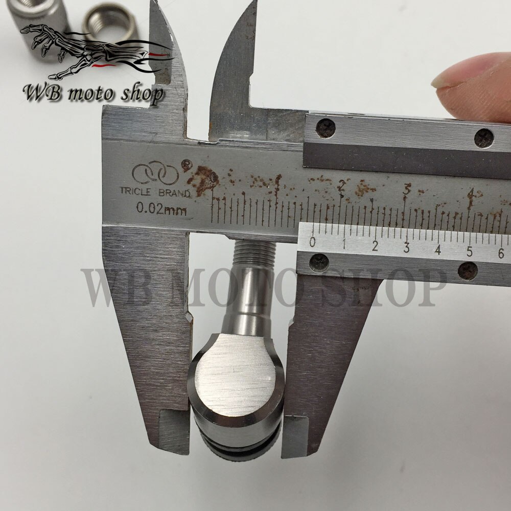 Cnc aluminium motorsykkel 50cc-600cc metall gass munnstykke grad vinkel ventil adapter dekk ventil forlengelsesventil stamme