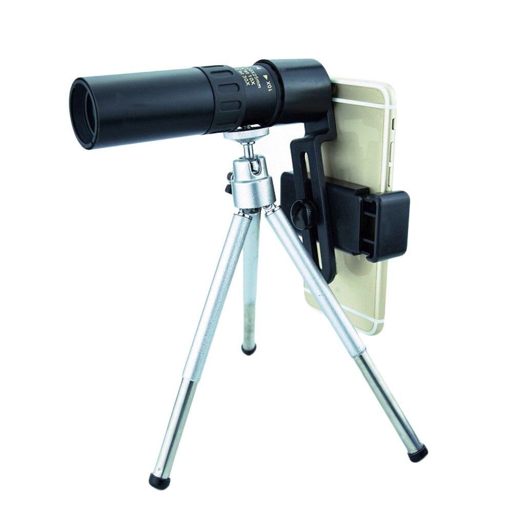 4K 10-300X40mm Monocular Telescope Super Telephoto Zoom Monocular Metal telescope+mobile phone holder+tripod
