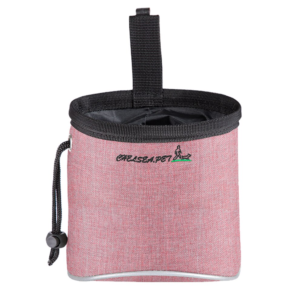 Hondentraining snoepzak voor buiten, hondensnoepjeszak, heuptas, stoffen tas voor honden en puppy's, benodigdheden  #2: A