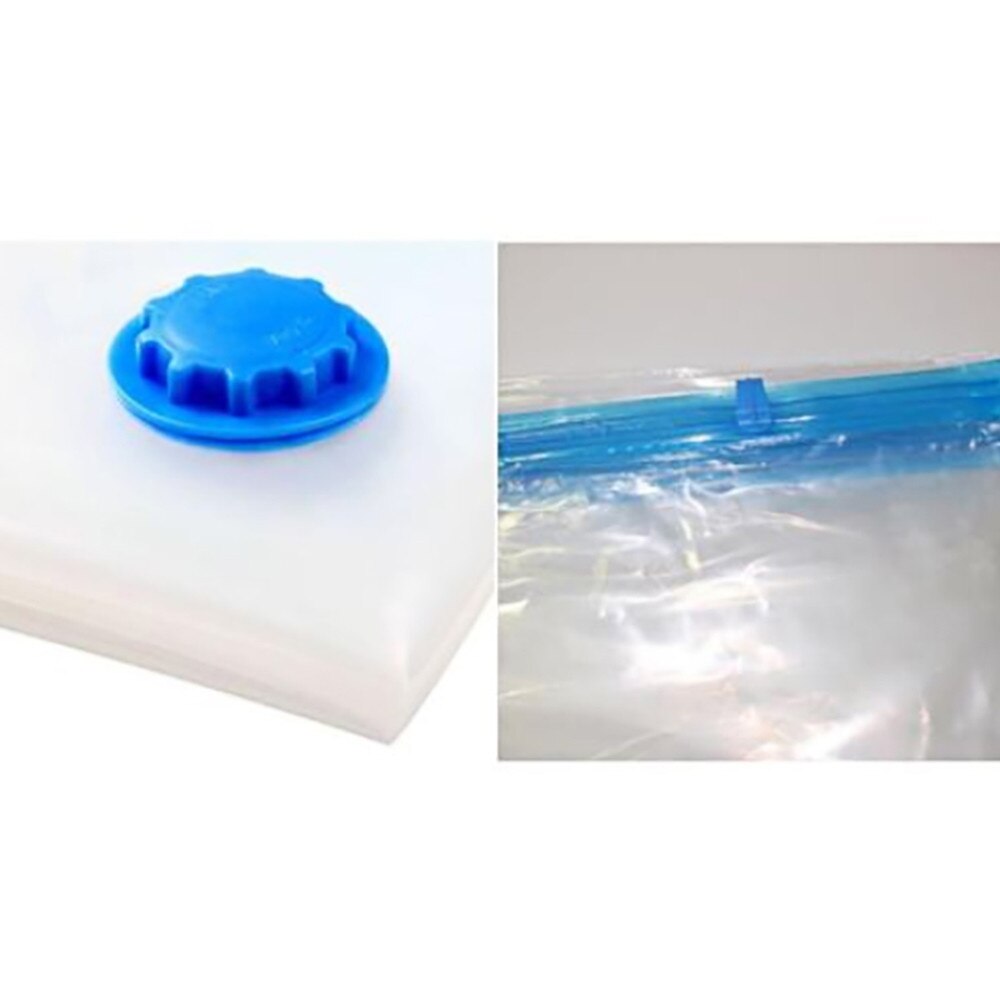 T# Home Vacuum Bag For Clothes Quilt Transparent Storage Bag Foldable Compressed Organizer Space Saving Seal Bags Organization