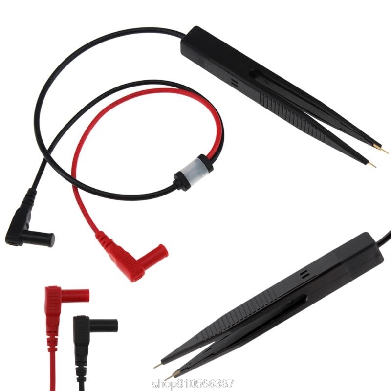 Pinza de prueba SMD para condensador multímetro de resistencia N12 20,