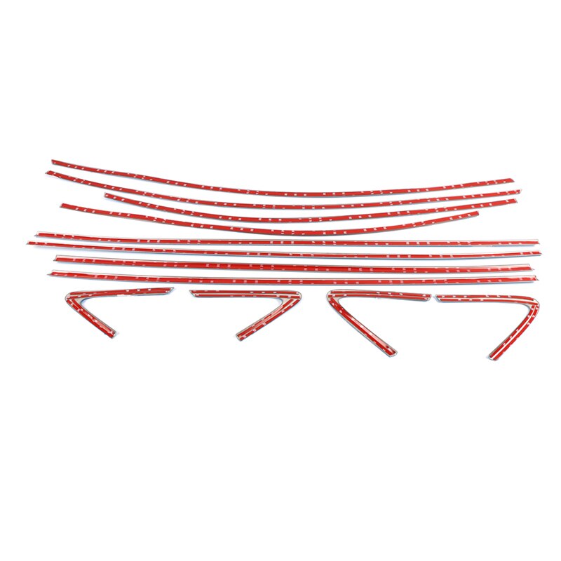 Stainless Steel Car-Styling Accessories Whole Kit Window Sill Pillars Guard Cover Trims for Toyota Corolla Sedan E210