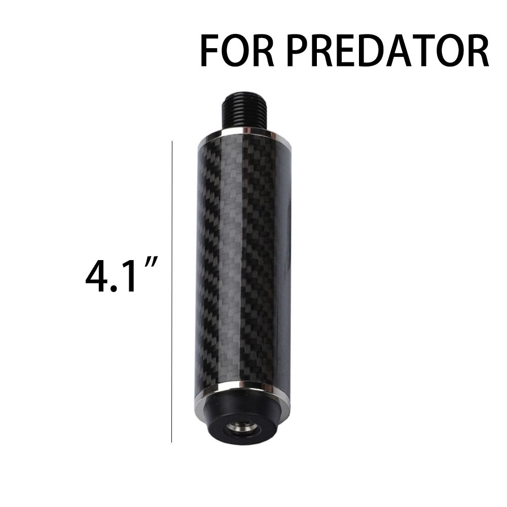 MEZZ PREDATOR Billiards Pool Cue Extension High Carbon Extension Billiard Accessories for MEZZ PREDATOR: 4.1-PREDATOR