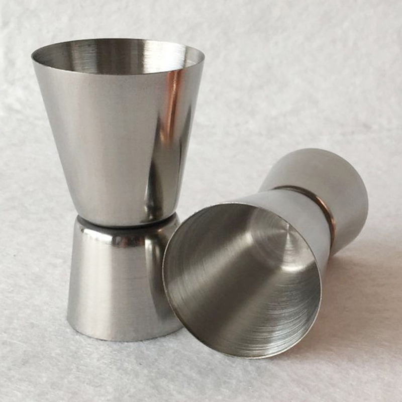 Stainless Steel Drinks Wine Measuring Ounce Cup Cocktail Drink Liquid Measuring Glass Bar Pub Club Tool 15/30ml