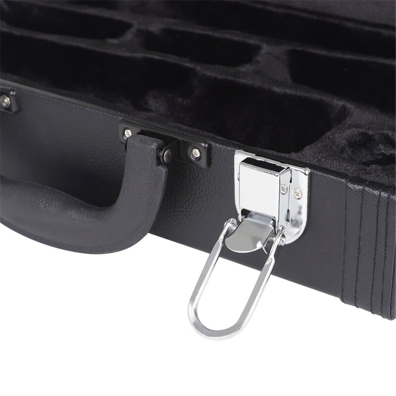 Black Foam Padded Thicken Oxford Cloth Sotrage Bag Clarinet Box Case 7XEC