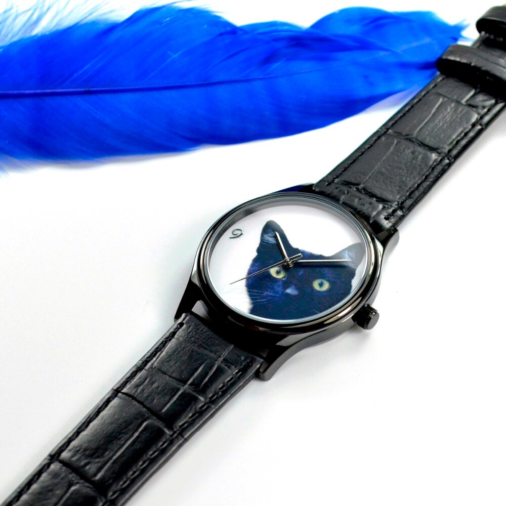 Black Cat Watch (Head) I Unisex I worldwide I Welcome