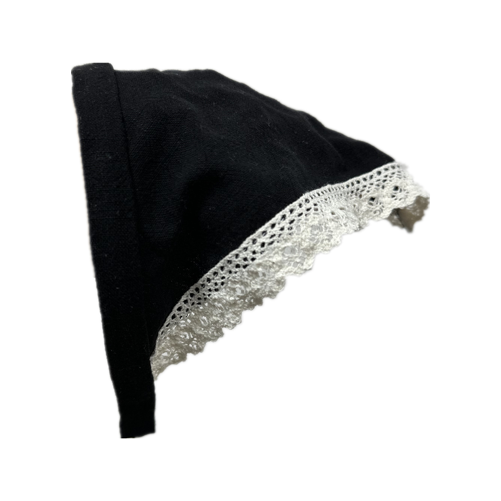 Bandana de tela vaquera para niña, Bandana de lino, accesorios para el cabello, novedad de primavera y verano: Verde