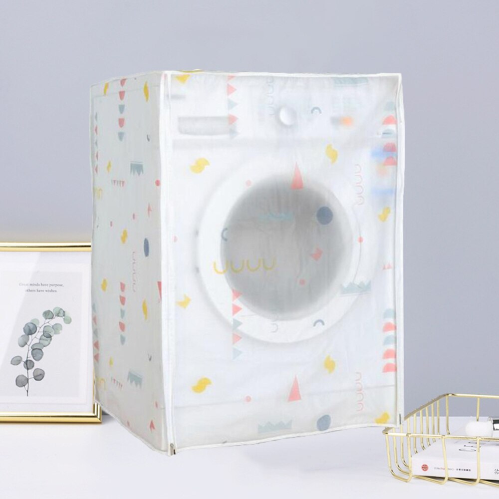 Automatische Wasmachine Cover Premium Peva Wasmachine Case Waterdicht Anti-Dust Wasmachine Protector Voor Thuis (60x55