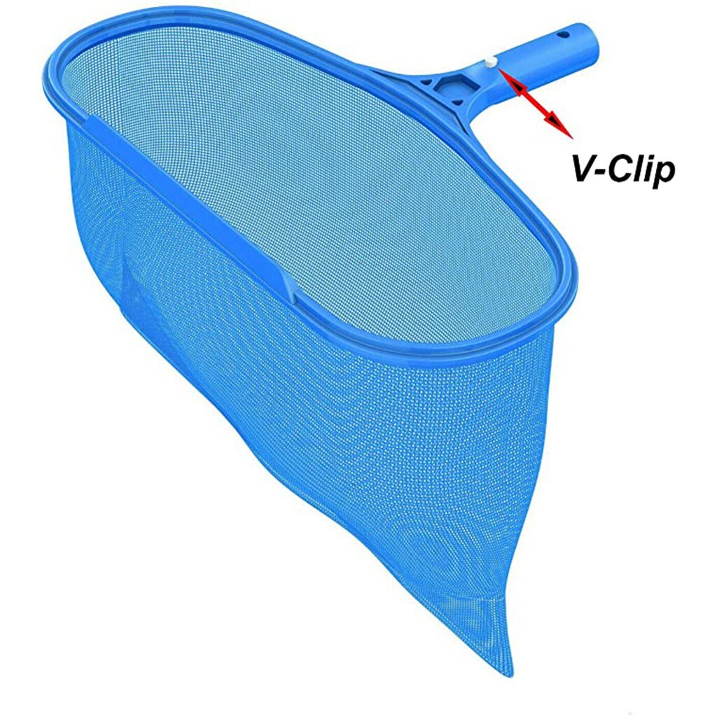 Skimmer-pasadores de resorte con Clip en V para piscina, accesorios de limpieza para piscina, 24/48 Uds.