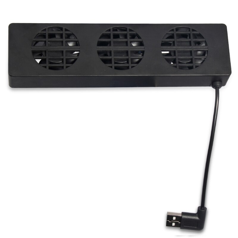 XINYUANSHUNTONG, DC 5V, 3 ventiladores, súper enfriador de ventilador de refrigeración USB externo para consola de interruptores Nintendo