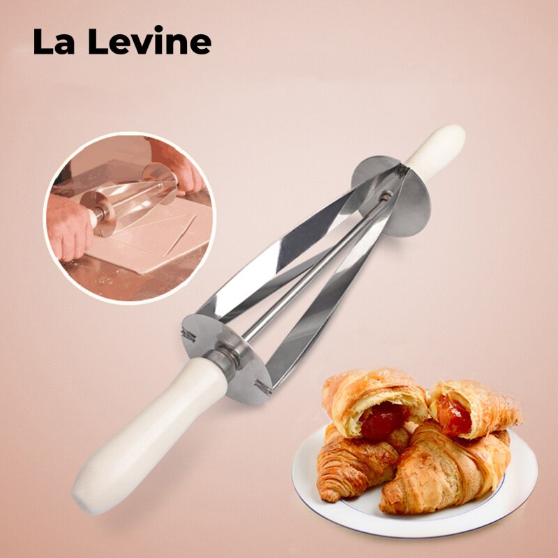 wałek ze stali nierdzewnej rogalik nóż okrągły nóż robić robienia rogali przybory robić pieczenia robić ciast krajalnice robić ciast gadżety kuchenne