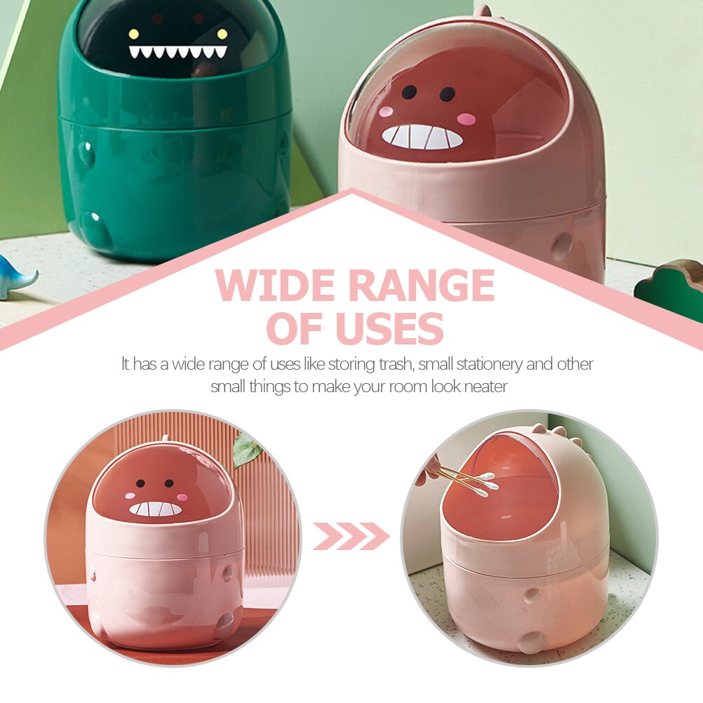 Plastic Waste Container Trash Can Household Waste Paper Container