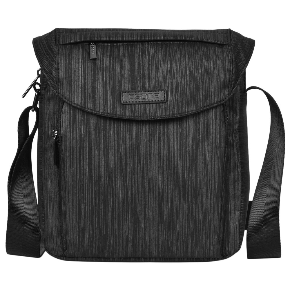 Sac à bandoulière imperméable multi-poches pour hommes, sacoche latérale pour voyage décontracté, travail, école, randonnée, Camping