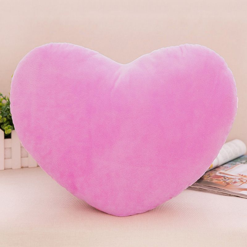 15cm Heart Shape Decorative Throw Pillow PP Cotton Soft Doll Lover