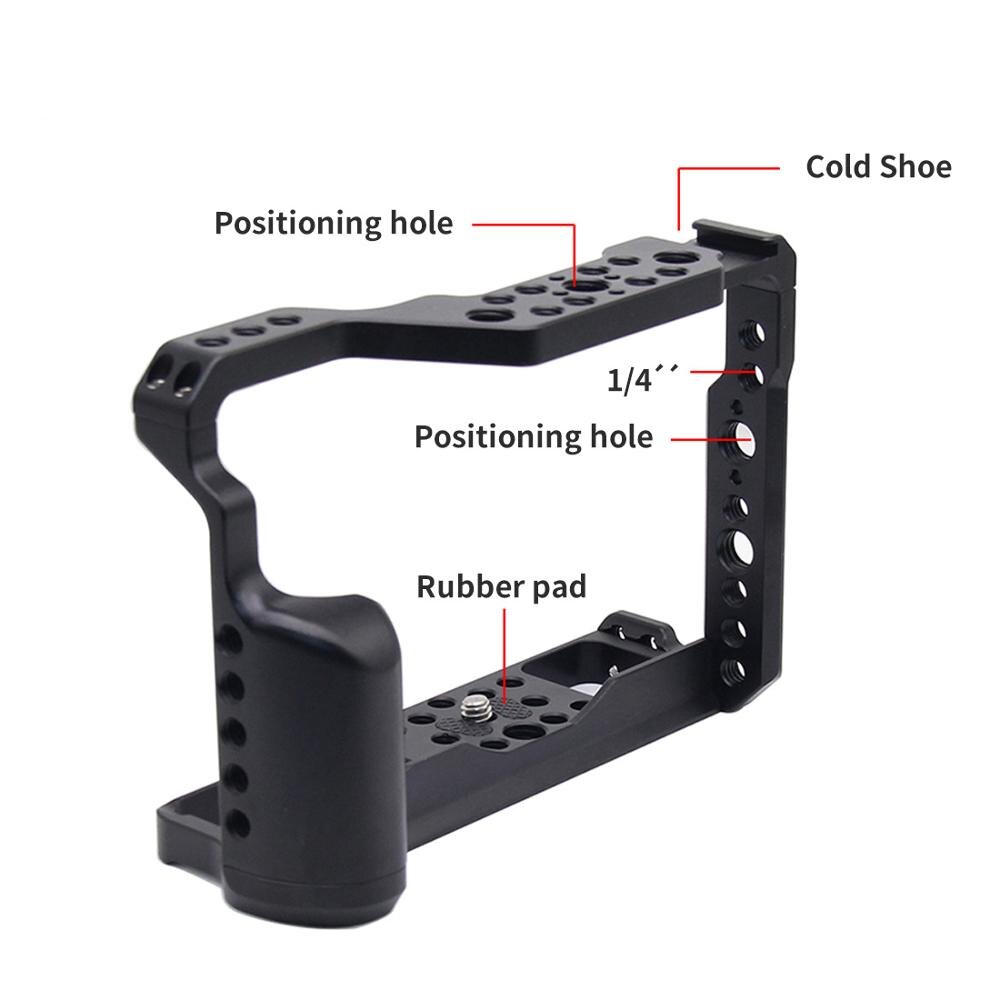 Bgning Aluminium Camera Kooi Video Film Maken Frame Voor Fujifilm XT2 XT3 Dslr Camera Stabilizer Rig Beschermende Case Cover