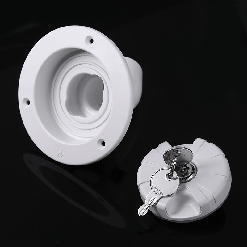 Marvix Fresh Water Tank Locking Inlet Hatch Filler Cap Set With 2 Keys White For Camper Camper Caravan Horse Box Marvix Fresh Water Tank Locking Inlet Hatch Filler Cap Set With 2 Keys White For Camper Camper Caravan Horse Box