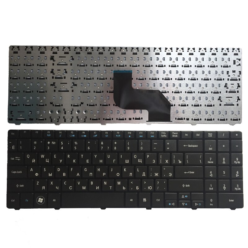 Russische Toetsenbord Voor Msi CX640 CR640 CR643 CX640DX Ru Laptop Toetsenbord Zwart
