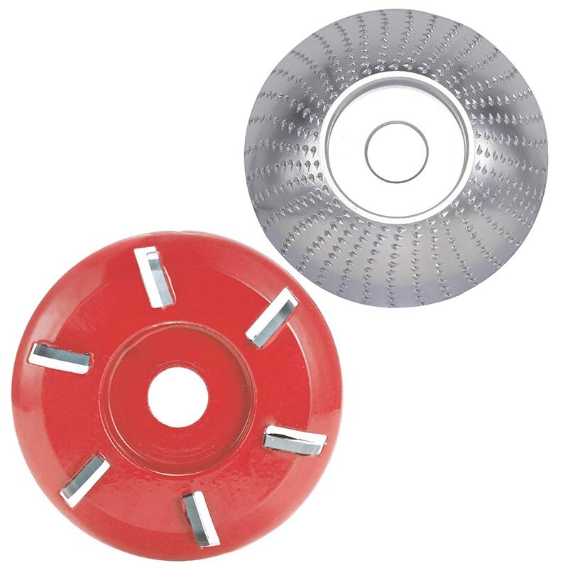 Disco de pulido para amoladora angular, disco de escultura moldeado de madera, disco de tallado de madera con 6 dientes, 2 uds.