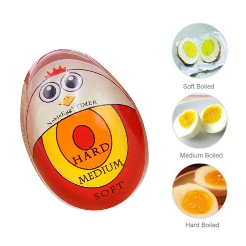 Egg Timer Color Changing Egg Cooker Helper Perfect Kitchen Yummy Soft Hard Boiled Eggs Cooking Eco-friendly Resin Tool Gadgets