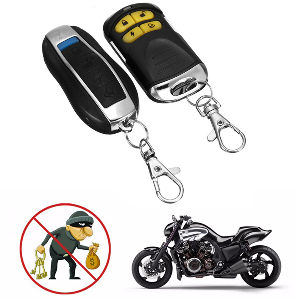 12V Fernbedienung Dual Control Alarm Motorrad Sicherheit System Motorrad Diebstahl Schutz Bike Moto Roller Motor Alarm System