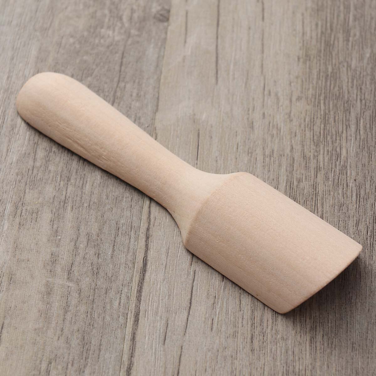 AUEAR, Mini Houten Schepjes Ongeverfde Houten Keuken Lepel voor Snoep Kruiden Partijen Badzout Snoep Essentieel (20 Stks, Half Handvat