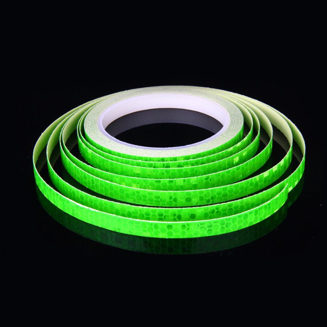 Fiets Sticker DIY Reflecterende Stickers Reflector Veiligheid Waarschuwing Velg Decal