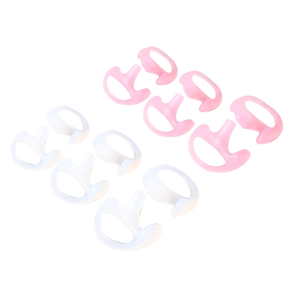 2Pcs Ear Molds Soft 2-Way Radio Earmold Replacing Earpiece Insert For Acoustic Coil Tube Audio Kits Headphone Accessories