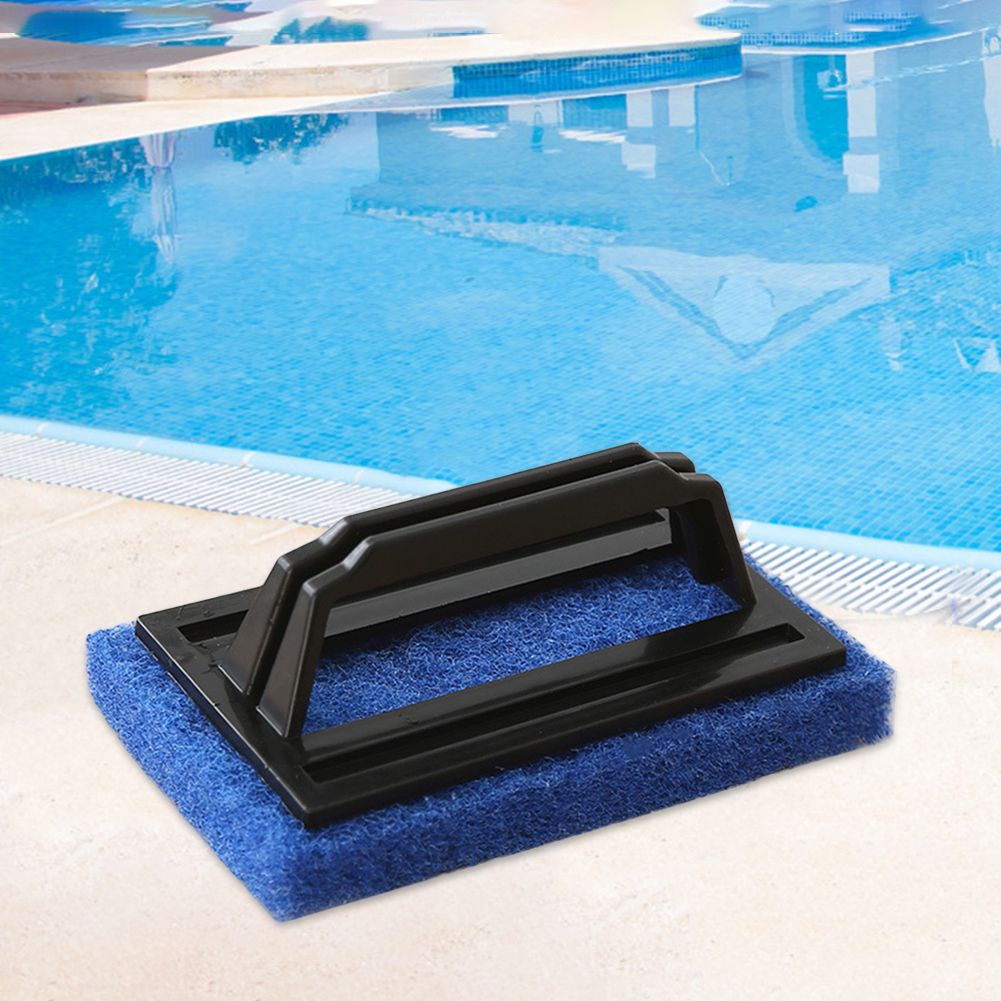 Swimming Pool Cleaning Sponge Brushes with Handle Mop Suction Head Plastic Manual Cleaner Multi Purpose Clean Tools