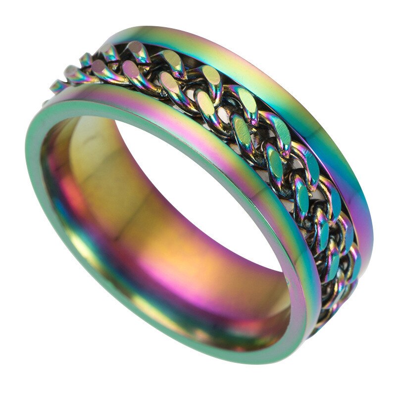 Creatieve Rvs Finger Ring Kurkentrekker Draaibaar Chrome Bier Flesopener Keuken Party Bar Gereedschap Thuis Gadgets Koppels: multicolor