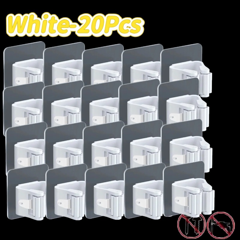 Supporto per scopa autoadesivo Supporto per scopa Supporto per scopa a parete Supporto per scopa Spazzola per spazzare Gancio Organizzatore di stoccaggio Accessori per la cucina del bagno: prugna