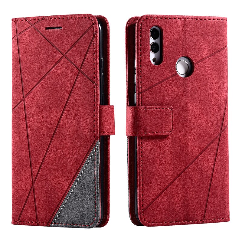 Honor 10 lite hoesje huawei honor 10 lite leren hoesje voor fundas huawei honor 10 lite hry -lx2 hoesje magnetische flip wallet cover