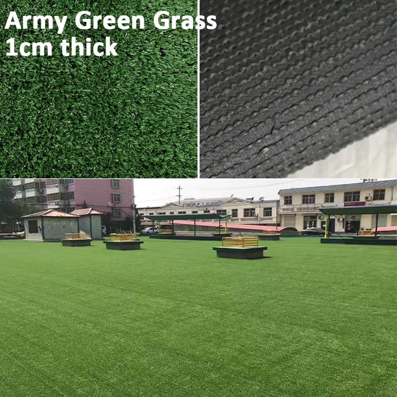 100 x 50cm kunstgræs kunstgræs kunstgræs gulvtæppet simulering udendørs grøn græsplæne have græsplæne terrasse landskab: 10mm