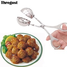 Stainless Steel Meatball Press Maker Meatball Fish Ball Clip DIY Fish Meat Rice Ball Maker