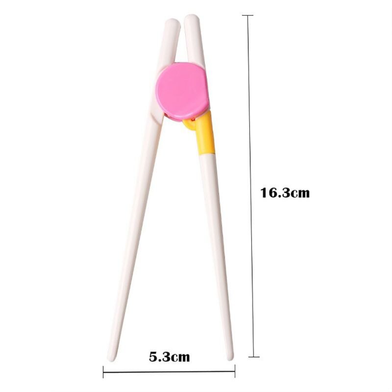 1 Pair Multi Color Cute Learning Training Chopsticks For Kids Children Chinese Chopstick Learner